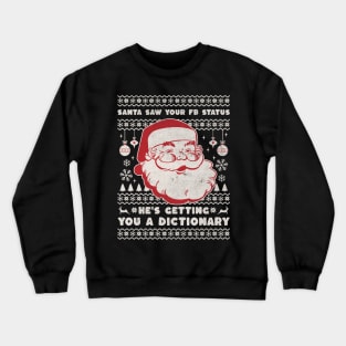 Christmas meme Crewneck Sweatshirt